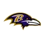 Baltimore Ravens team logo for the Clarington NFL FLAG youth flag football league